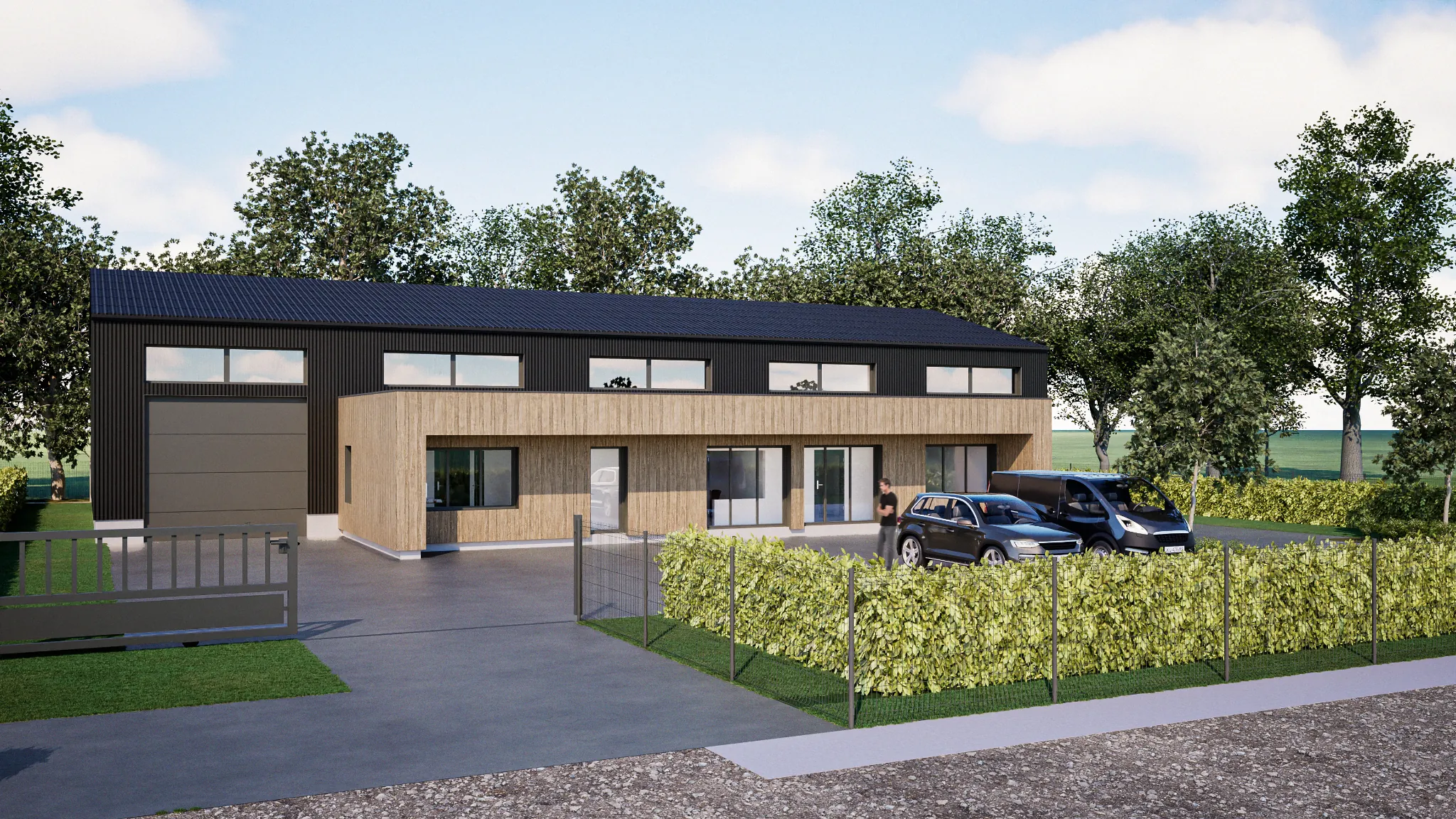 Piarre architecture - Bureaux Gauvin