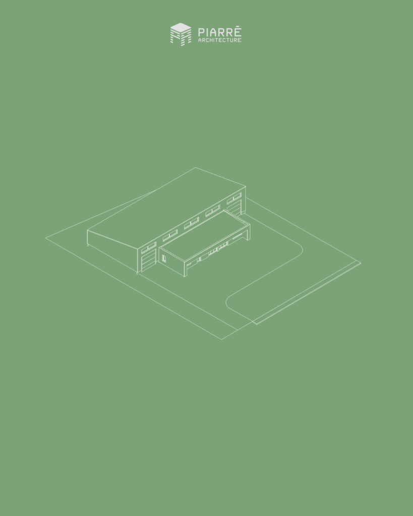 Piarré vue 3D bureaux Gauvin Plomberie