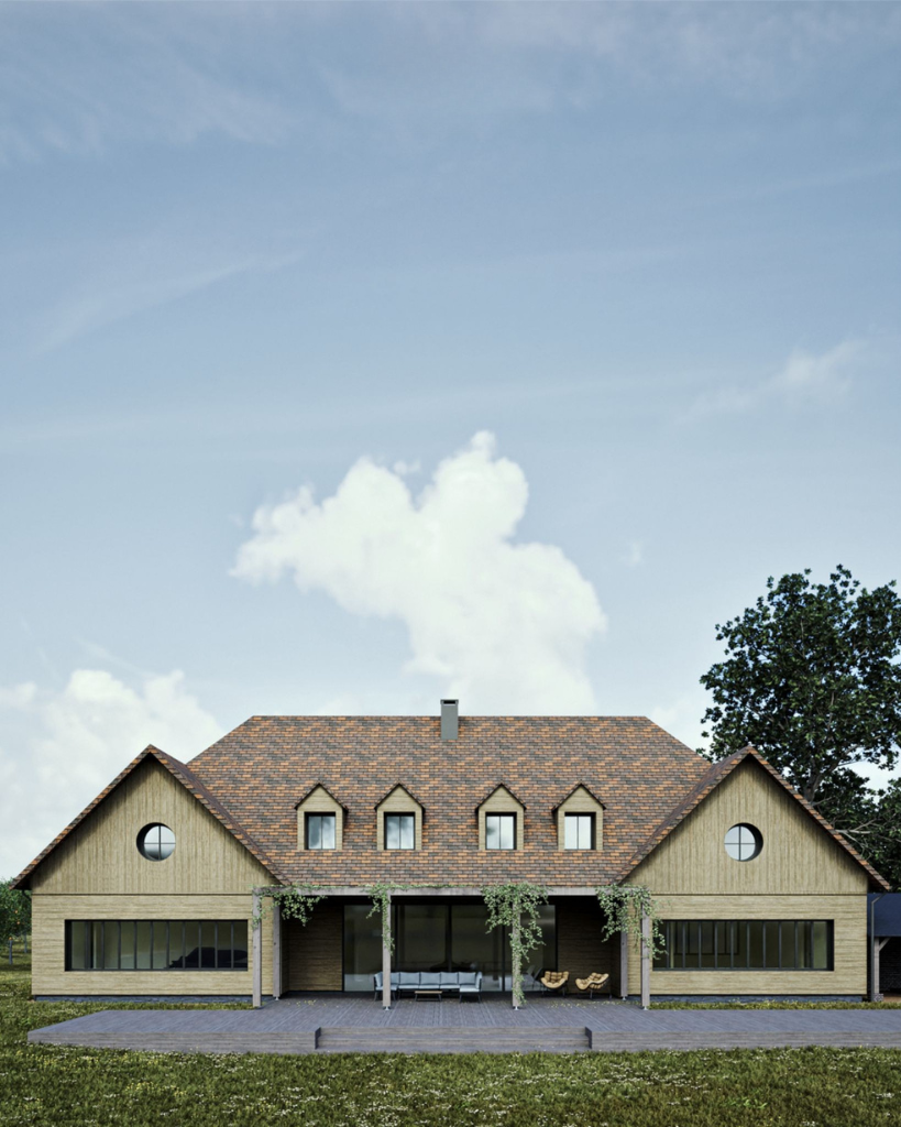 Manoir moderne normandie