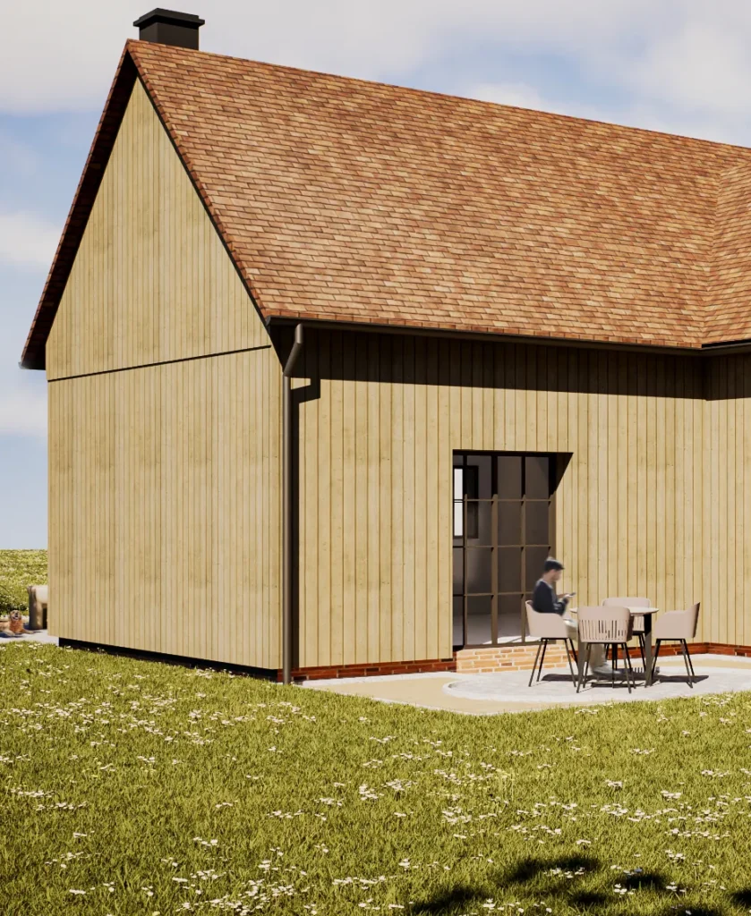 maison normande bardage bois