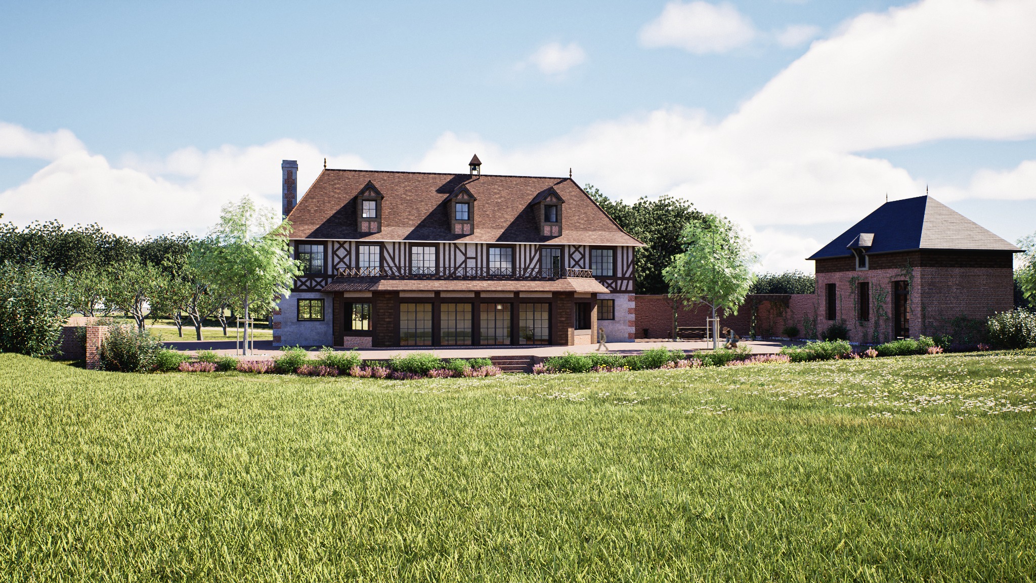 Manoir en colombage