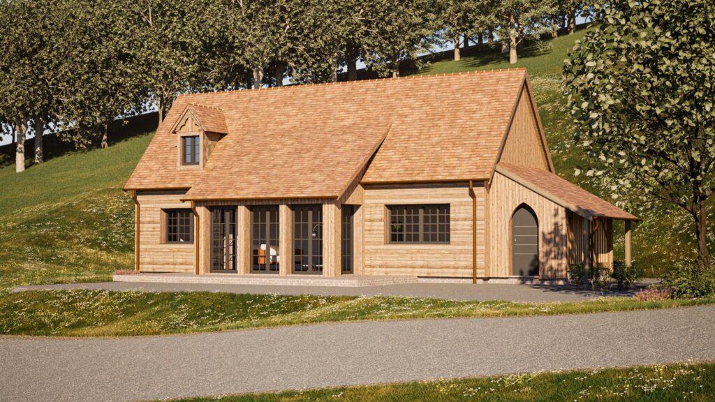 Maison en bois normande